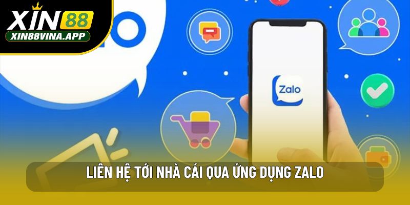 Liên hệ tới nhà cái qua ứng dụng zalo
