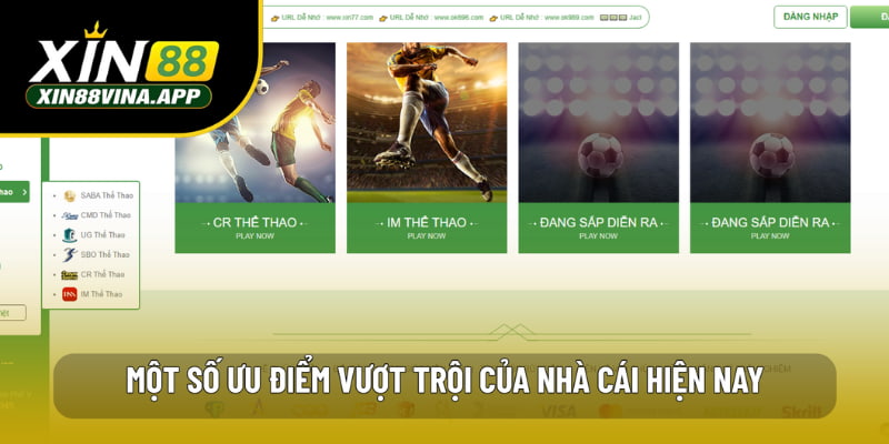 Một số ưu điểm vượt trội của nhà cái hiện nay