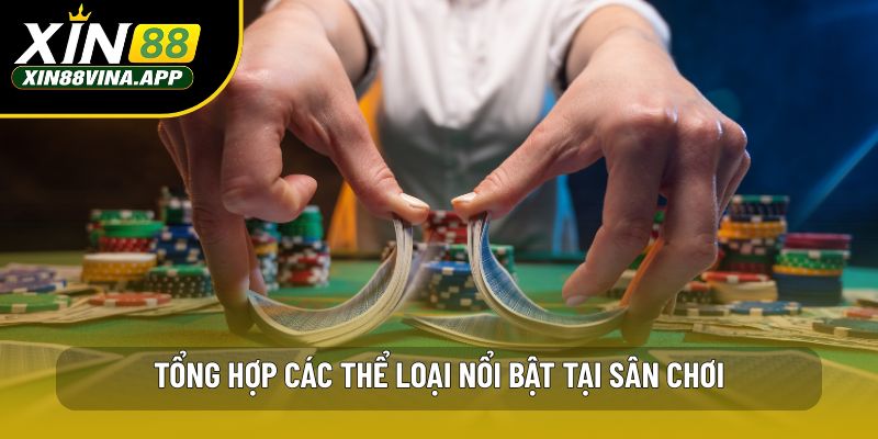 Tổng hợp các thể loại nổi bật tại sân chơi